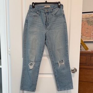 Madewell Curvy Perfect Vintage Straight Jean